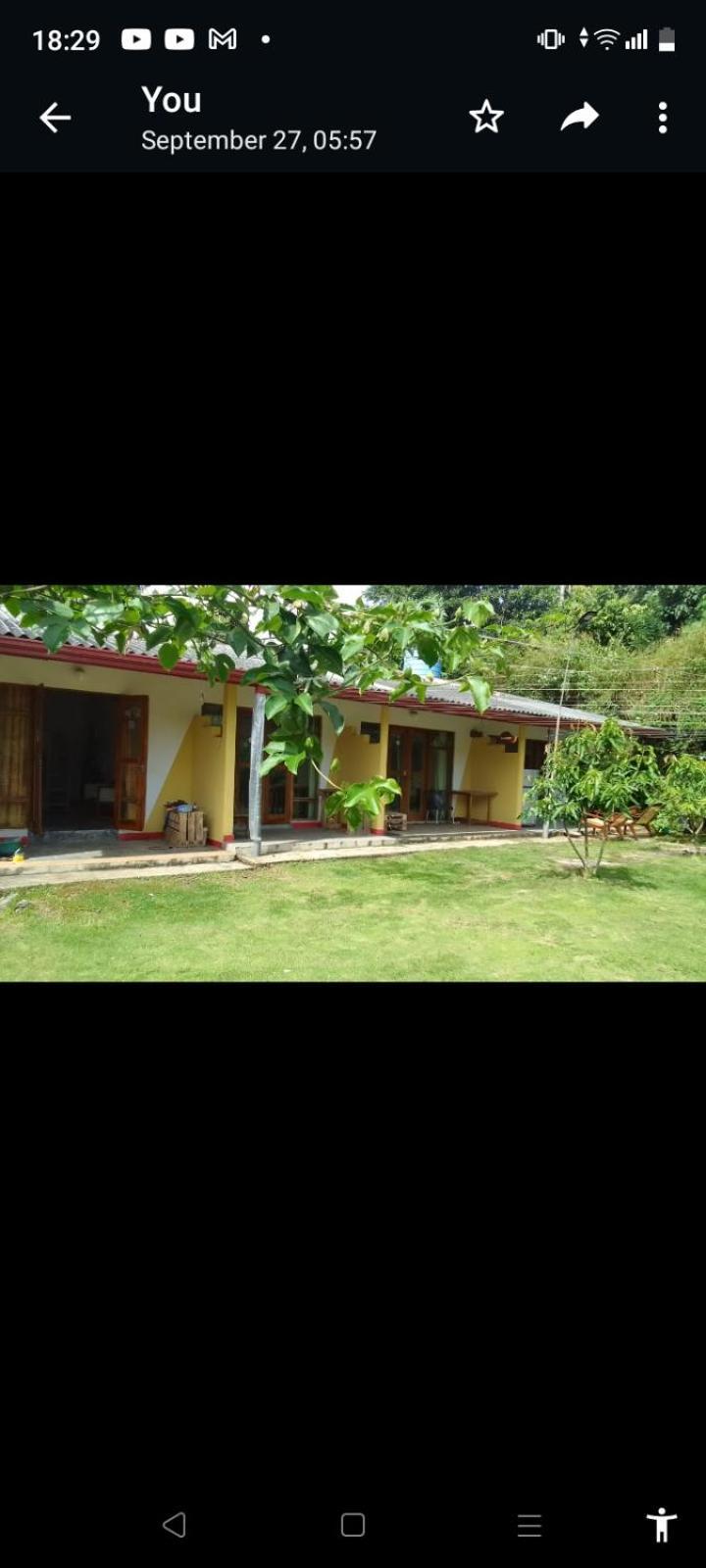 Hilltop Bungalow Hotel Mirissa Buitenkant foto